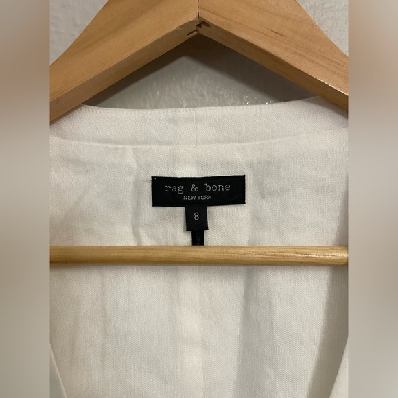 Rag and Bone Priya Linen Vest - Picture 4 of 12